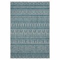 United Weavers Of America 7 ft. 10 in. x 10 ft. 6 in. Augusta Diani Aqua Rectangle Oversize Rug 3900 10163 912